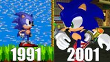 Evolution of Sonic the Hedgehog on Sega consoles [1991-2001]