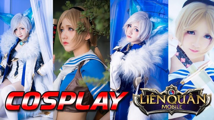 DÀN Cosplay Liên Quân Mobile Xinh Nhất 2018 - Liliana - Butterfly - Airi nhìn ngon vãi