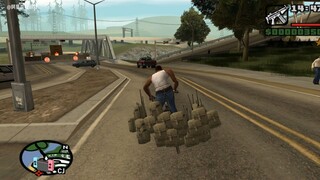 كيف يمكننا التسلل بـ CJ إلى مدن أخرى دون إكمال المهام في المراحل المبكرة من San Andreas؟