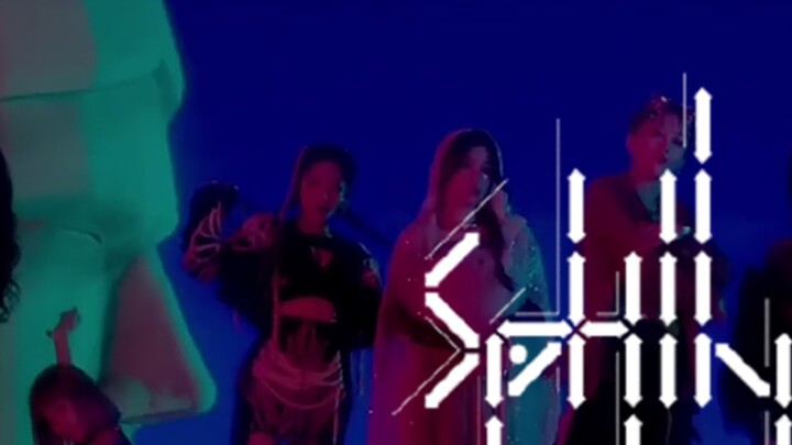 【THE9】One-click costume change on the Sphinx stage | The gods return / The gods go out