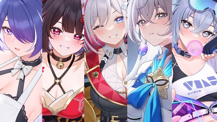 Những hình nền fanart Genshin Impact mình vẽ trong suốt một năm qua~