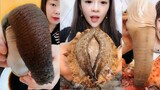 Chinese Girl Eat Geoducks Delicious Seafood #011 | Seafood Mukbang Eating Show