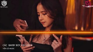 CÁC BABY BOY LƯU Ý - KISS ( HƯNG BOBI REMIX ) || NHẠC HOT TIK TOK 2022