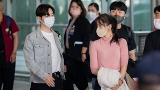 Junho(이준호) ✘ YOONA(임윤아) - arrived in Thailand @Suvarnabhumi Airport 230127