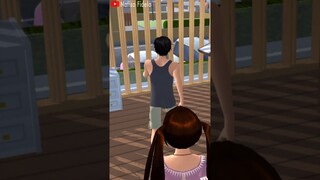 EMAK NGAMUK DI KAREN'S DINER VIRAL SAKURA SCHOOL SIMULATOR #shorts