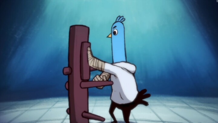 Wing Chun Master Ye’s version of the fighting chicken has such a high fighting IQ!