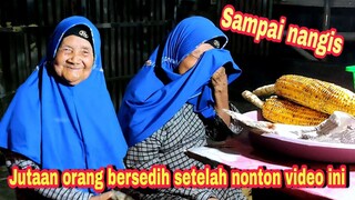 DEMI MENGHIDUPI KELUARGA NENEK TUA RELA BERJUALAN JAGUNG BAKAR 😭😭