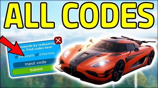 Roblox Driving Empire All New Codes! 2021 May