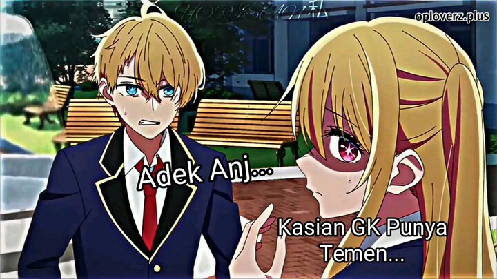 Ketika lu diejek adek ko karena gk punya temen🤣