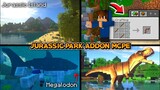 (TOP 7 JURASSIC PARK ADDON MCPE) Addon/Mod Survival Jurrasic Park Di MCPE/MCBE Terbaru 1.19 - 1.20
