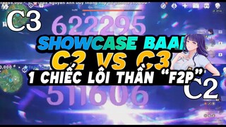 [Stream Highlight] So Sánh Sức Mạnh C3 và C2 Lôi Thần - SHOWCASE Chiếc Raiden Shogun "F2P" của Bécon