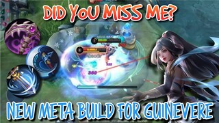 GUINEVERE NEW META BUILD | TOP METROPOLITAN | DID YOU MISS ME | MOBILE LEGENDS