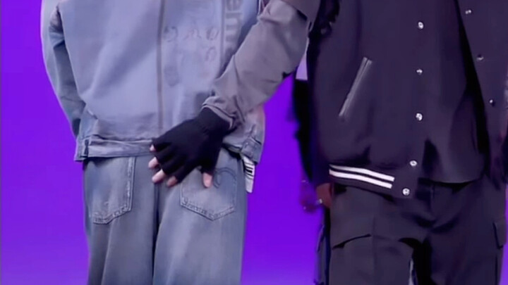 正经男团的默契配合