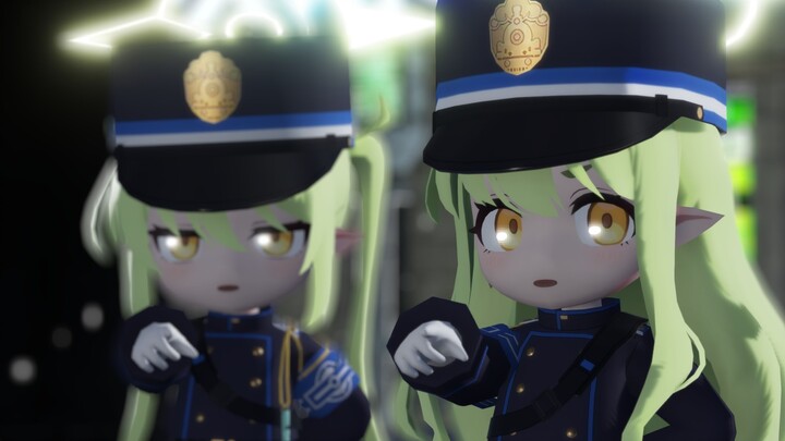 รางแม่เหล็กของใคร~ ซื้อหนึ่งแถมหนึ่ง! [Blue File MMD] "ฉันไปได้ไกลแล้ว!"