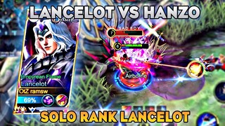 Solo Rank Lancelot vs Hanzo, Hari Hari Ketemu Hanzo wkwk