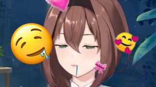 【Wen Jing】❤️Hehe...Sister Lin's mouth...smells so good...so soft...❤️