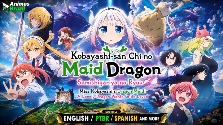 Kobayashi-san Chi no Maid Dragon: Samishigariya no Ryuu SUB ENG / PTBR / SPA