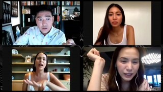 Iza Calzado joking Nadine Lustre