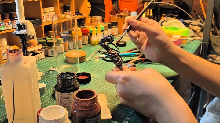 (Big Fear Series) Epoxy Model Making of the Internal Structure of Thomas the Tank Engine