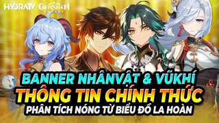 Thông Tin Chính Thức: TẤT CẢ Banner Nhân Vật & Vũ Khí Genshin Impact 2.4 | Phân Tích Banner