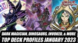 Dark Magician, Dinosaurs, Invoked, & More! Yu-Gi-Oh! Top Deck Profiles January 2023