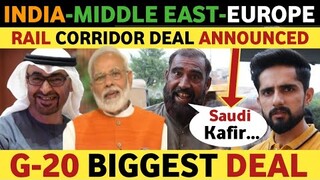 G-20 SUMMIT LIVE: INDIA TO MIDDLE EAST RAIL TRACK😲 |PAKISTANI PUBLIC REACTION REAL ENTERTAINMENT TV