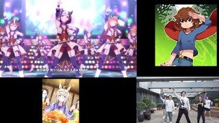 Xiaoyao Sanren Uma Musume: Pretty Derby Dance vs. Original Version