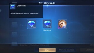 NEW EVENT! CLAIM FREE DIAMONDS NOW! NEW EVENT FREE DIAMONDS MLBB - NEW EVENT MOBILE LEGENDS!