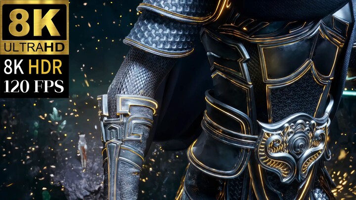 【٨K/HDR/120FPS】مشهد ظهور درع النانو الجديد لفن حشرة هان لي مع درع نان لونغ هوو