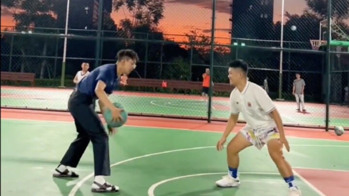 Once a man turns twenty, don’t wear basketball gear that makes you look like a kid.