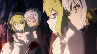 Ryuu wants skin to skin contact with Bell | Bell and Ryuu Hugging each Other | DanMachi S4 EP 10