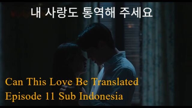 Can This Love Be Translated Episode 11 Sub Indonesia 360p