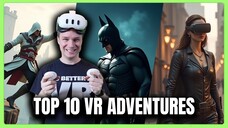 The 10 Best VR Adventure Games for Meta Quest