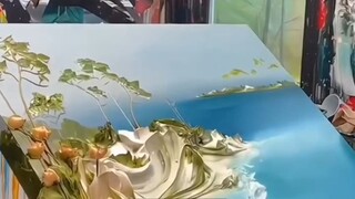 iki baru seni#zaintemanime #reaction #reactionvideo #art #lukisan #jawa #wongjowo #jowo #fyp #fyi
