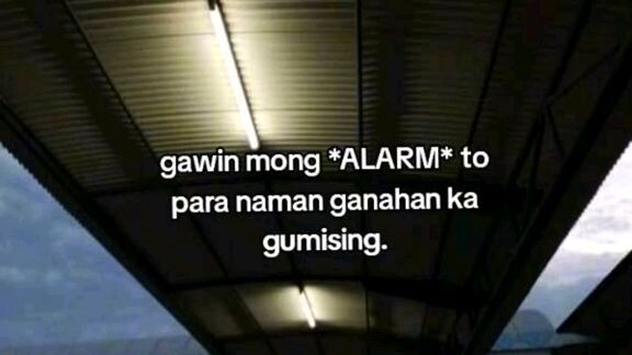 Gawin mong motivational alarm sound...