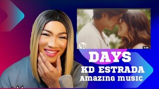 Days - KD Estrada (Music Video) | REACTION VIDEO |