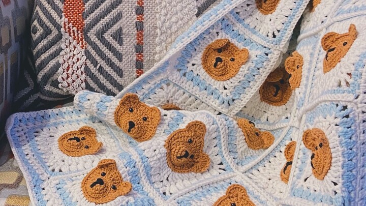 [Pi Pi Liu’s Today’s Project] Crochet Bear Blanket – Original Design