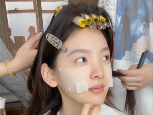 Oh my god, Zhang Ruonan’s no-makeup look! That celebrity face‑scanning tech is seriously next-level!