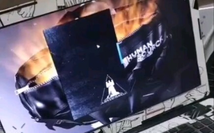 Monyet-monyet di kedua sisi sungai tidak bisa berhenti memanggil