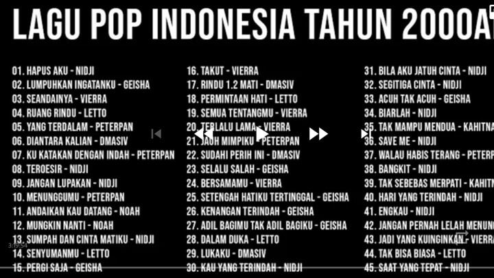 lagu lagu nostalgia tahun 2000n