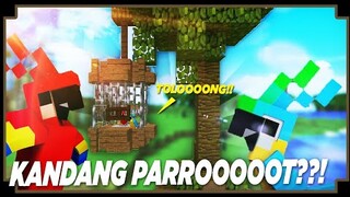 CARA MEMBUAT KANDANG PARROT - Minecraft Indonesia