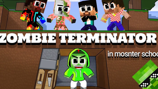 Monster School Baby Zombie และ Terminator Zombie - Sad Story - Minecraft Animation