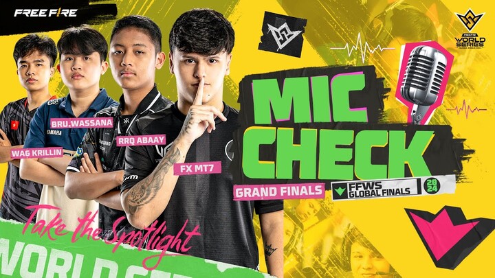 Momen RRQ KAZU Booyah Game 1 di Grand Finals - Mic check #3 | FFWS GF 2024