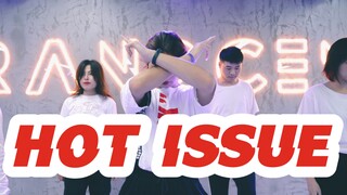 【全盛舞蹈工作室】经典韩文歌《HOT ISSUE》爵士编舞练习室