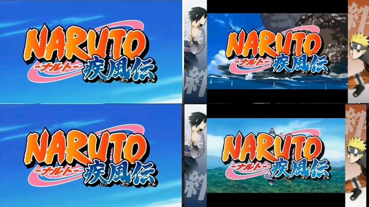 Naruto Opening 3 - All Version Comparison