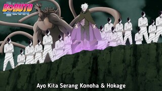 Code Menyerang Desa Konohagakure Bersama Pasukan Juubi, Ancaman Inner Kara Pada Perang Shinobi 5