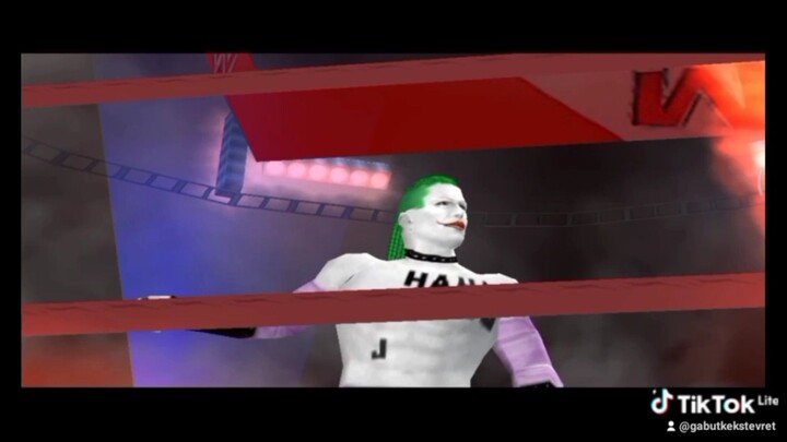joker wwe 23 Inferno matc & table match video game