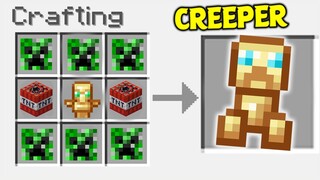 NHỮNG LOẠI VẬT TỔ TRƯỜNG SINH MẠNH NHẤT TRONG MINECRAFT PHẦN 4 !! *VẬT TỔ CREEPER*