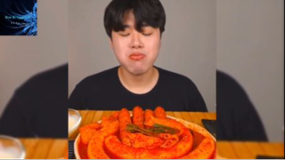 Mukbang tokboki siêu to #anngon