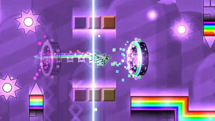 ''Azure Town'' 100 (Harder) 3 Coins by Shatt3rium Geomerty Dash [2.11]